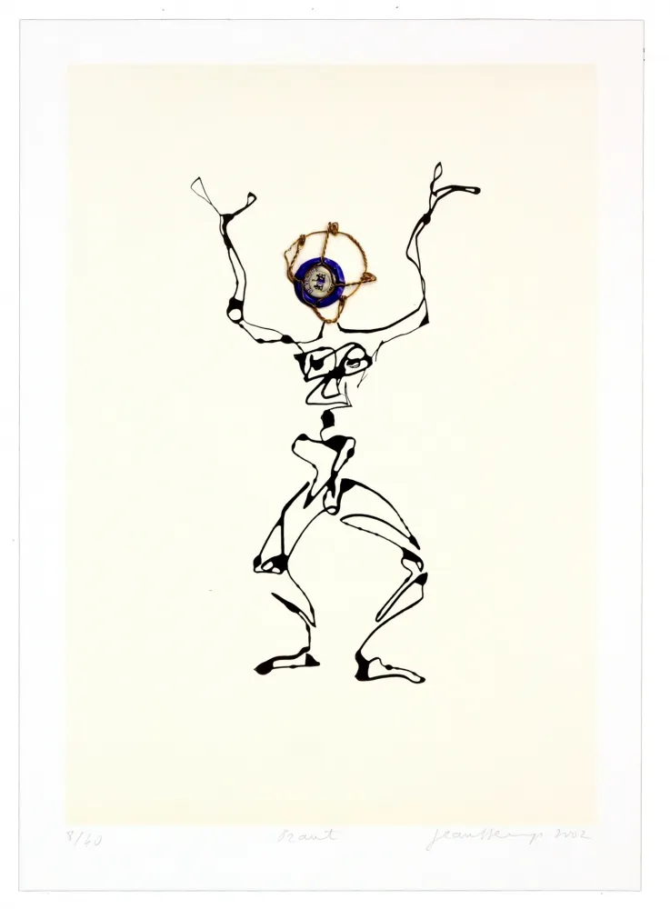 Lithografie Phillipe - Orant