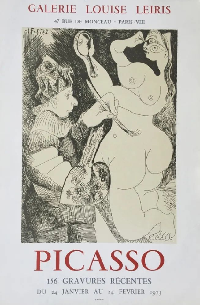 Lithografie Picasso - 156 Gravures Recentes