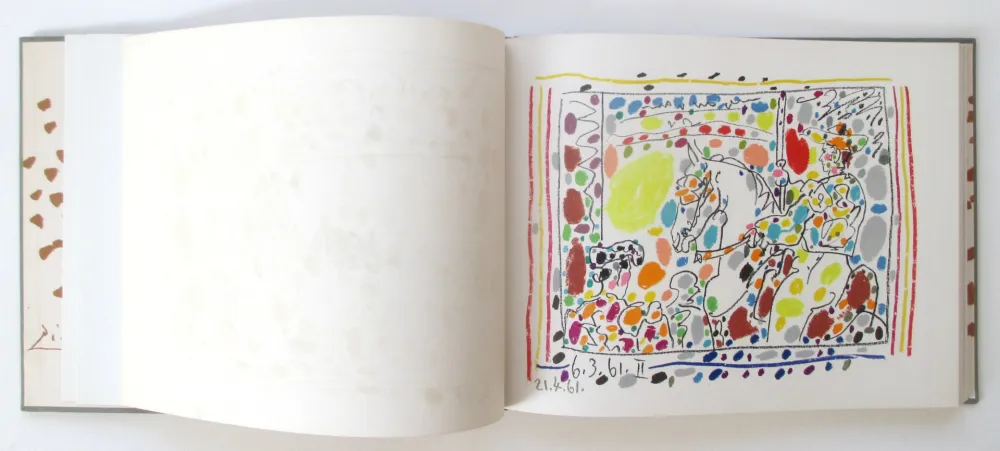 Lithografie Picasso - A Los Toros with 4 original lithographs