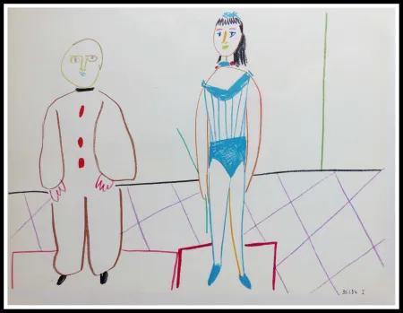 Lithografie Picasso (After) - DESSINS DE VALLAURIS IX