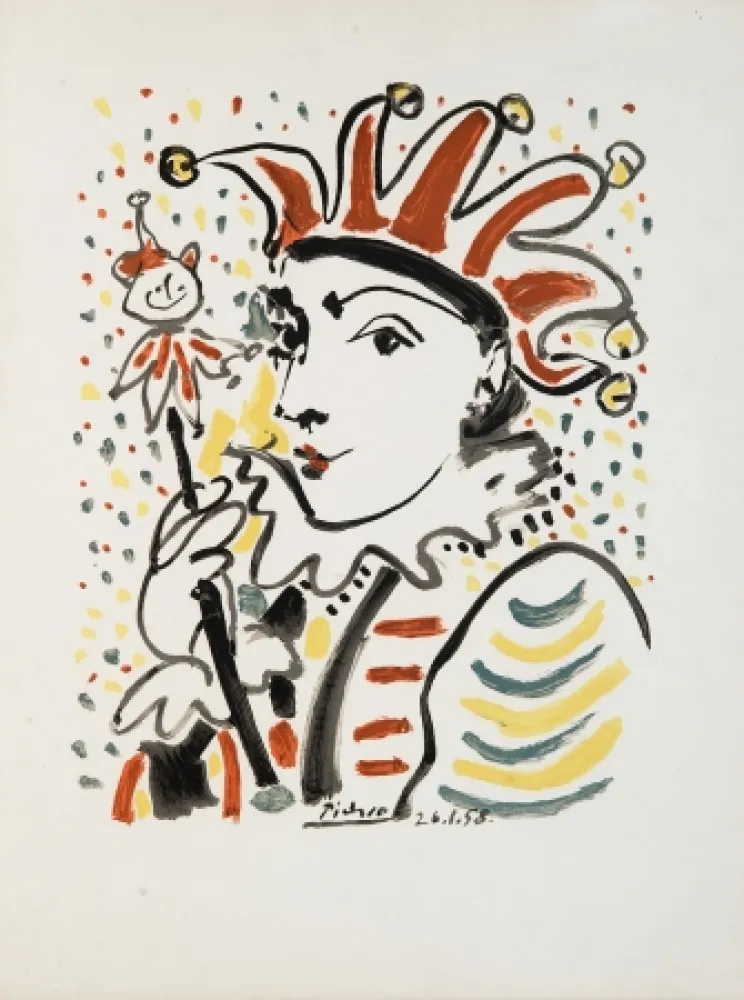 Lithografie Picasso - Carnaval