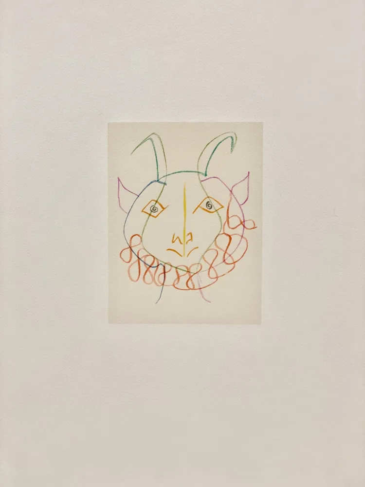 Lithografie Picasso - Dans l'atelier de Picasso 