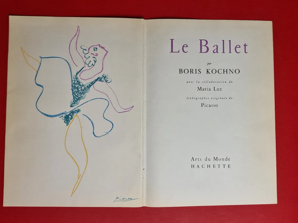 Lithografie Picasso - Danseuse/Ballerina 1954