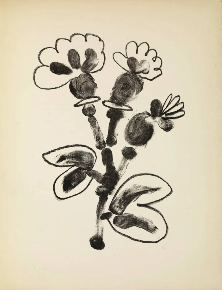 Lithografie Picasso - De mémoir d'homme, Planche V