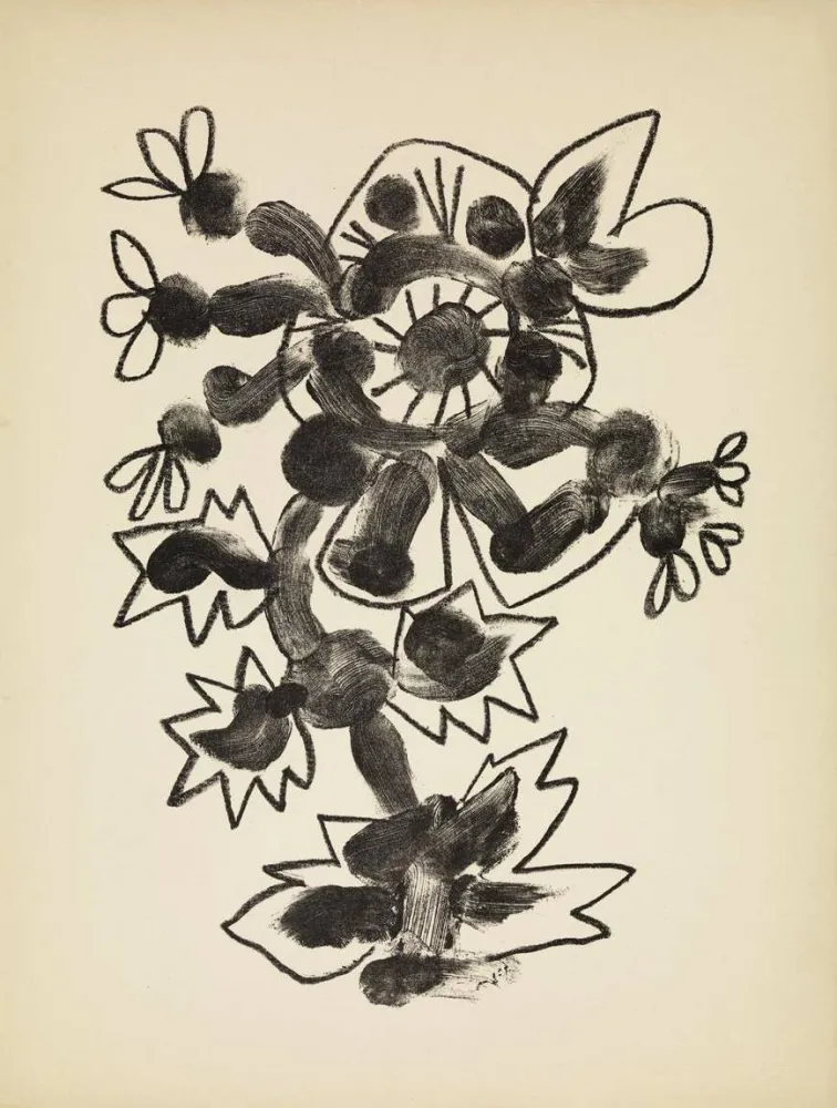 Lithografie Picasso - De mémoir d'homme, Planche VI