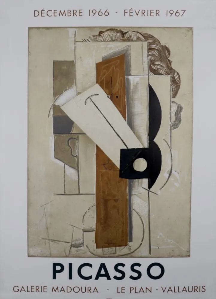 Lithografie Picasso - Galerie Madoura - Le Plan - Vallauris #1