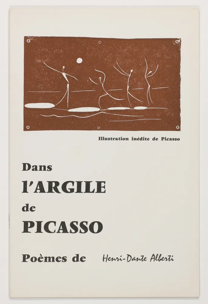 Geïllustreerd Boek Picasso - Jeu de ballon sur une plage (Dans l'Argile de Picasso)