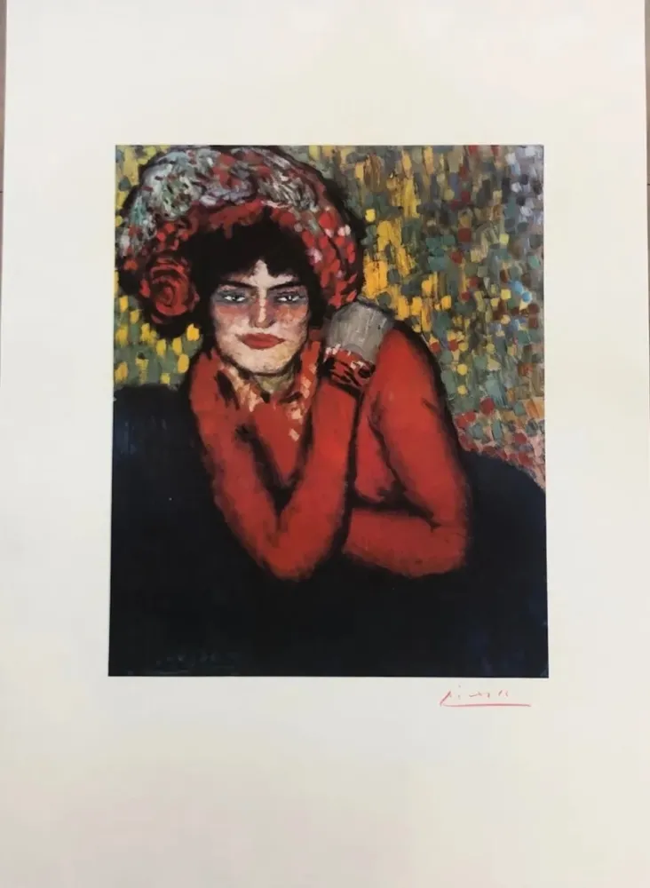 Lithografie Picasso - L' Attente