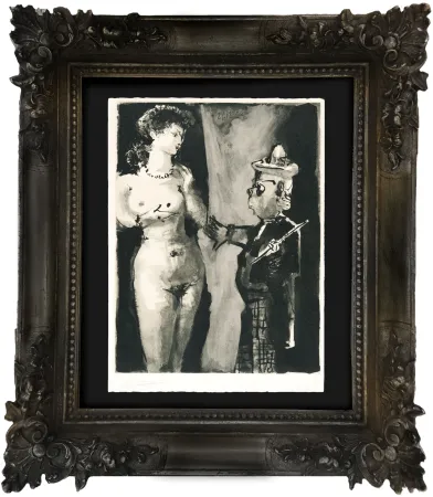 Lithografie Picasso - La comédie humaine