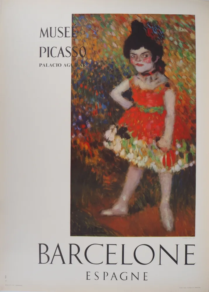 Geïllustreerd Boek Picasso - La danseuse naine