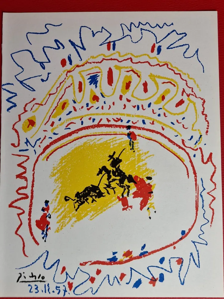 Lithografie Picasso - La Petit Corrida 