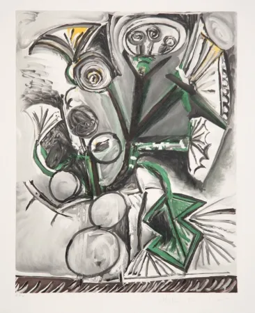 Lithografie Picasso - Le Bouquet