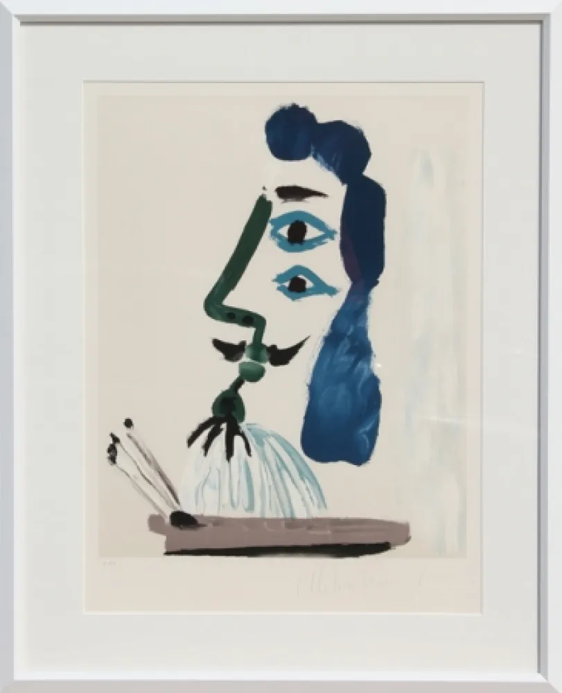 Lithografie Picasso - Le Peintre et sa Palette