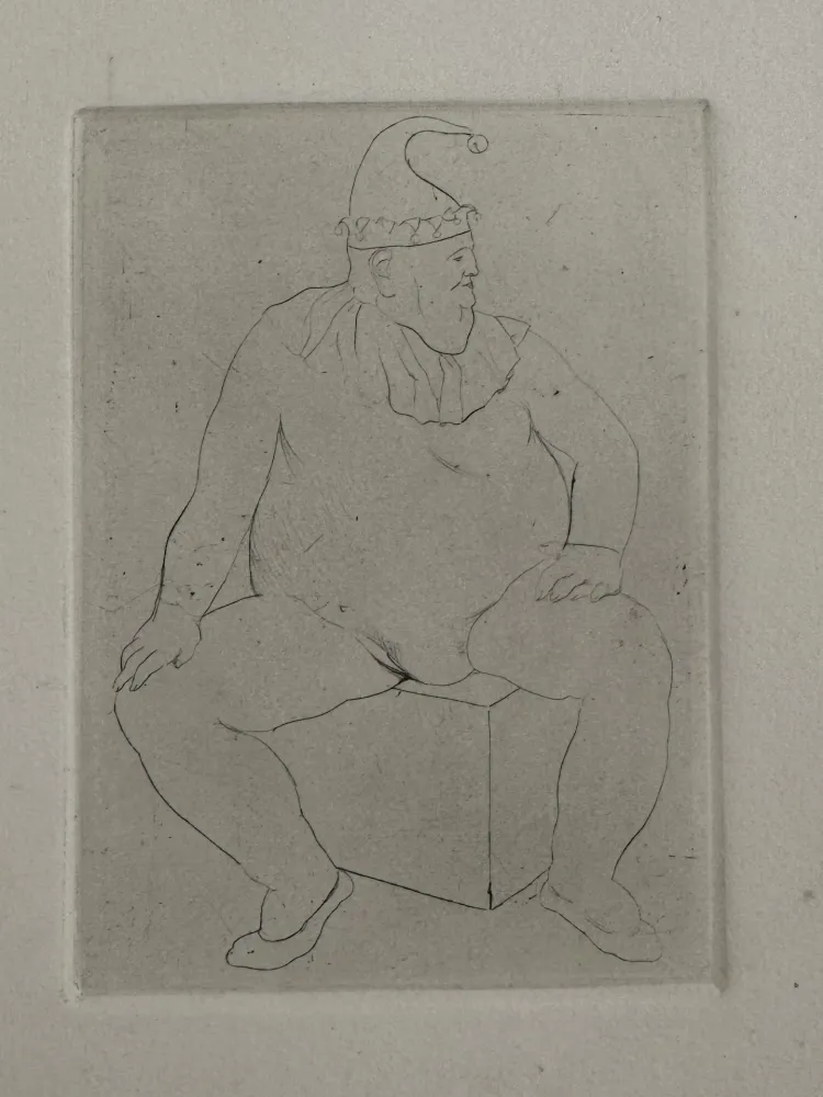 Gravure Picasso - Le Saltimbanque