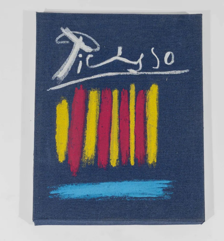 Geïllustreerd Boek Picasso - Les Bleus de Barcelone