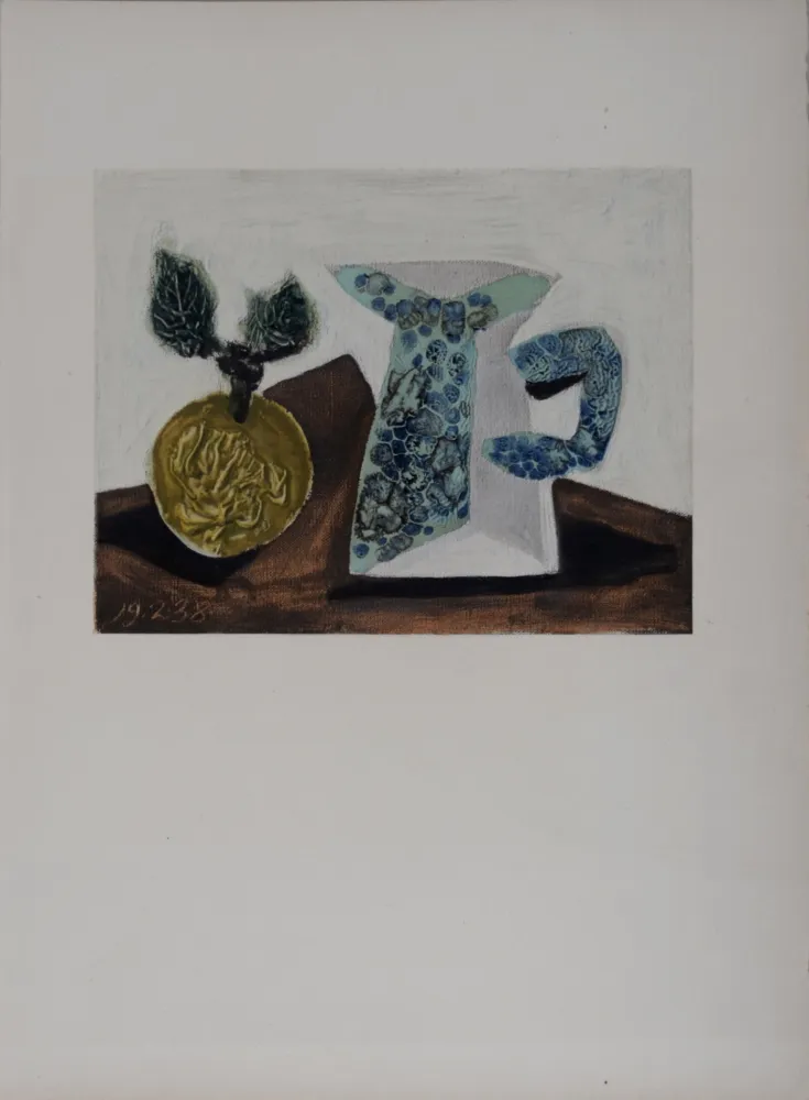 Lithografie Picasso - Nature morte