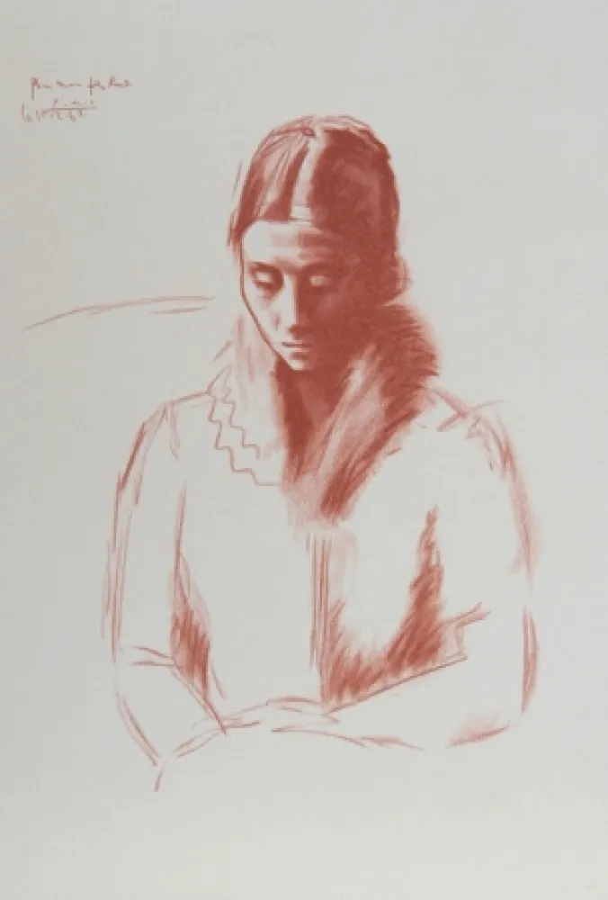 Lithografie Picasso - Pour mon Fils Raul