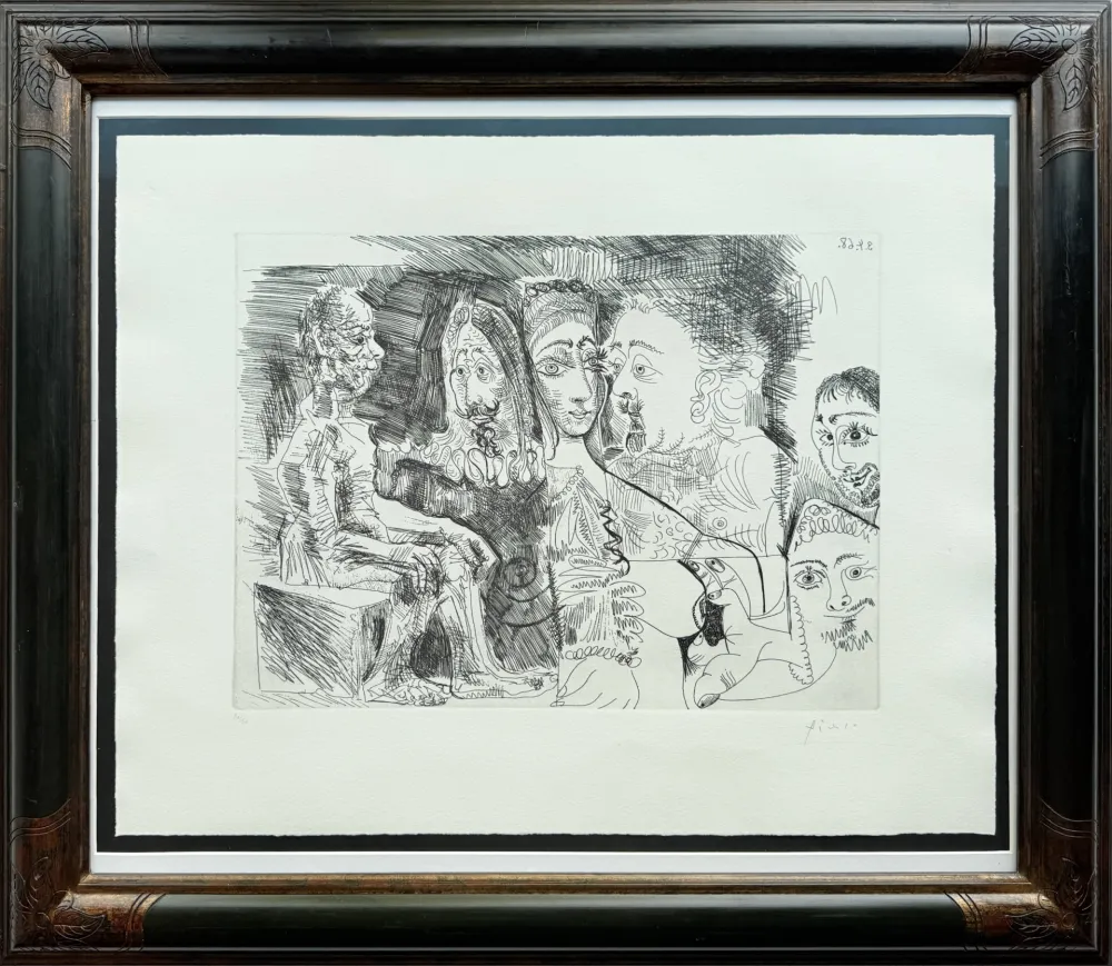 Ets Picasso - Suite 347, 4 avril 1968, L. 17