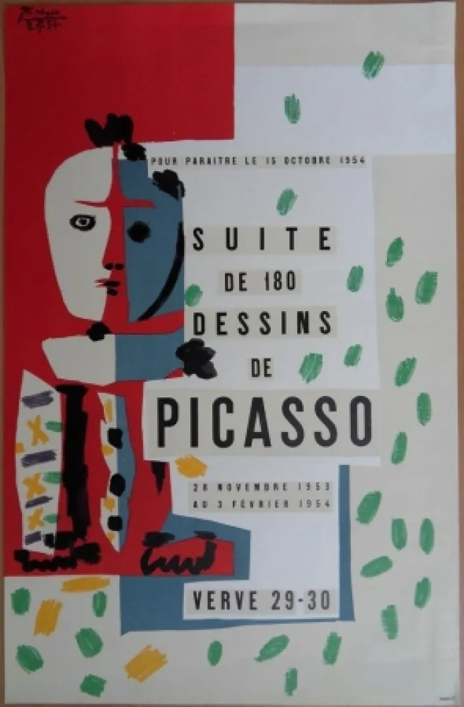 Lithografie Picasso - Suite de 180 dessins - Verve 29/30