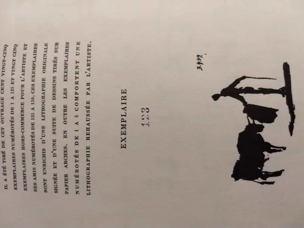 Geïllustreerd Boek Picasso - Toros Toreros