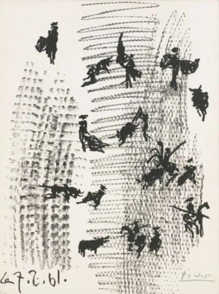 Lithografie Picasso - Toros y Toreros Frontispiece