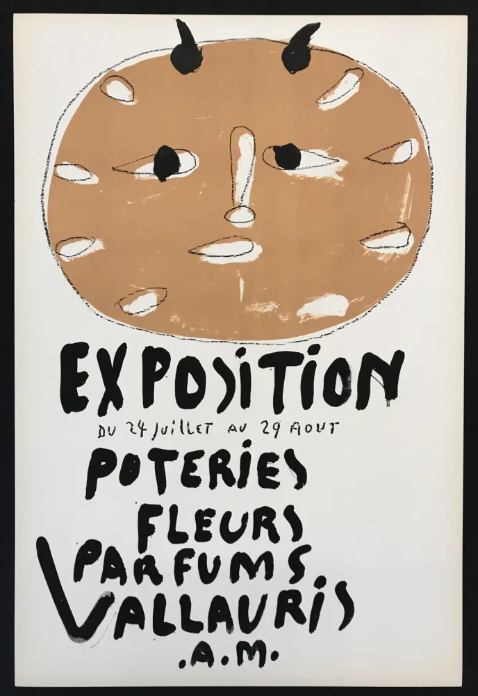Lithografie Picasso - Vallauris Exposition (Premiere)