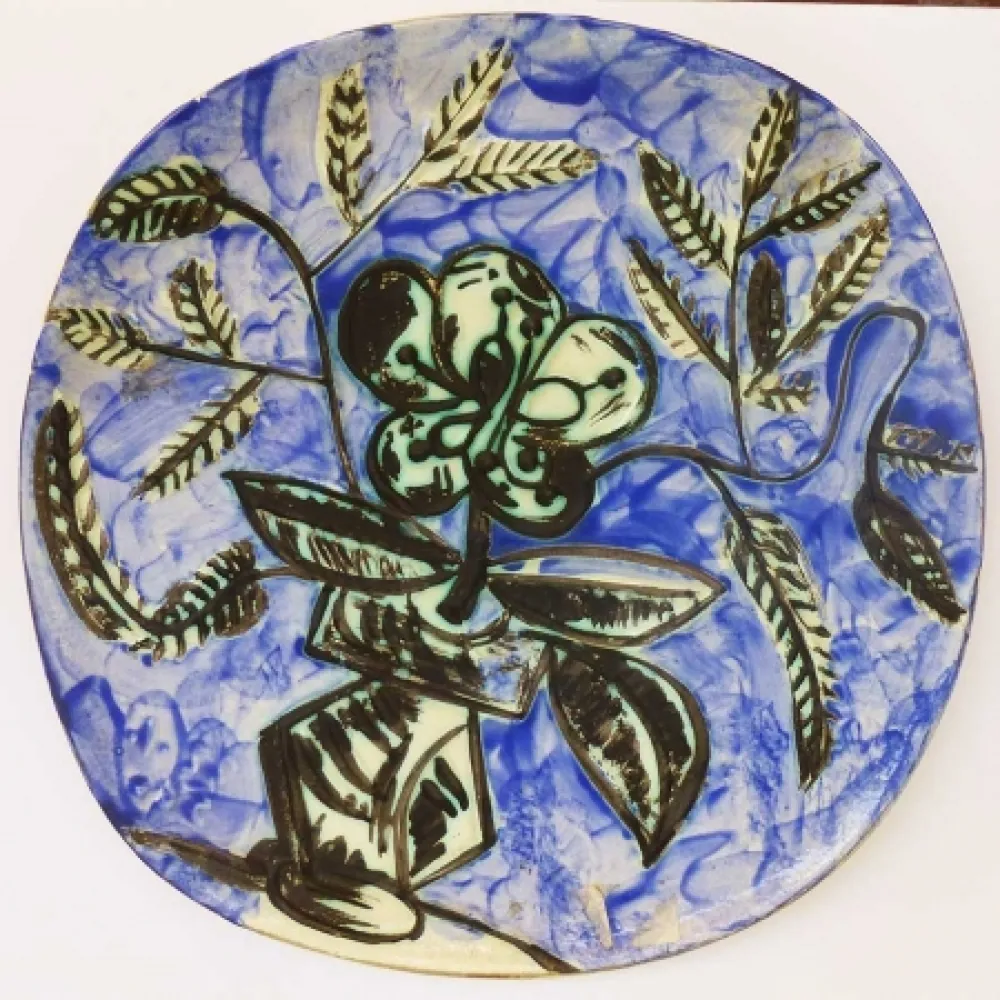 Keramiek Picasso - Vase au bouquet