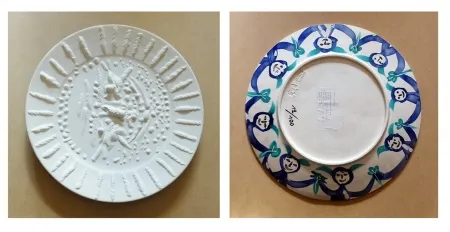 Keramiek Picasso - Visage tourmenté