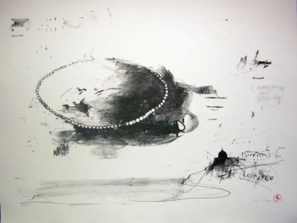 Lithografie Pizzi Cannella - Perle coltivate