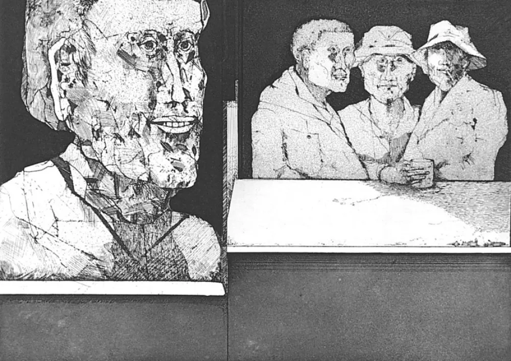 Ets Plattner - Gli uomini bevono il vino del primo freddo