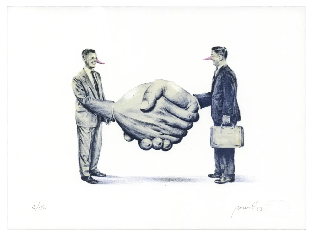 Lithografie Pomet - 2