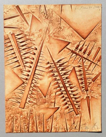 Reliëf Pomodoro - Composizione