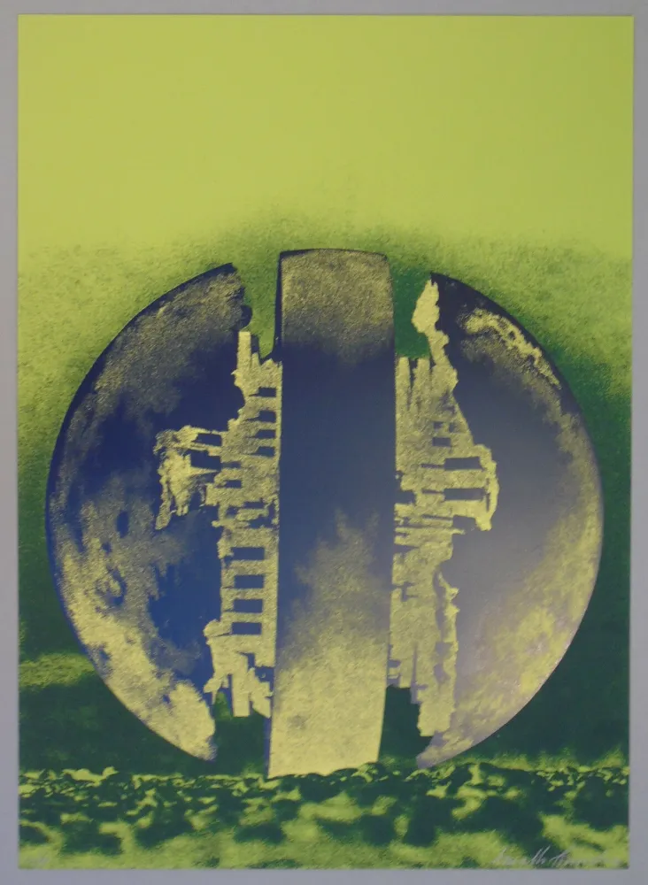 Lithografie Pomodoro - Composizione