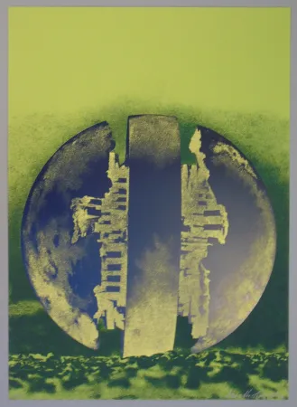 Lithografie Pomodoro - Composizione