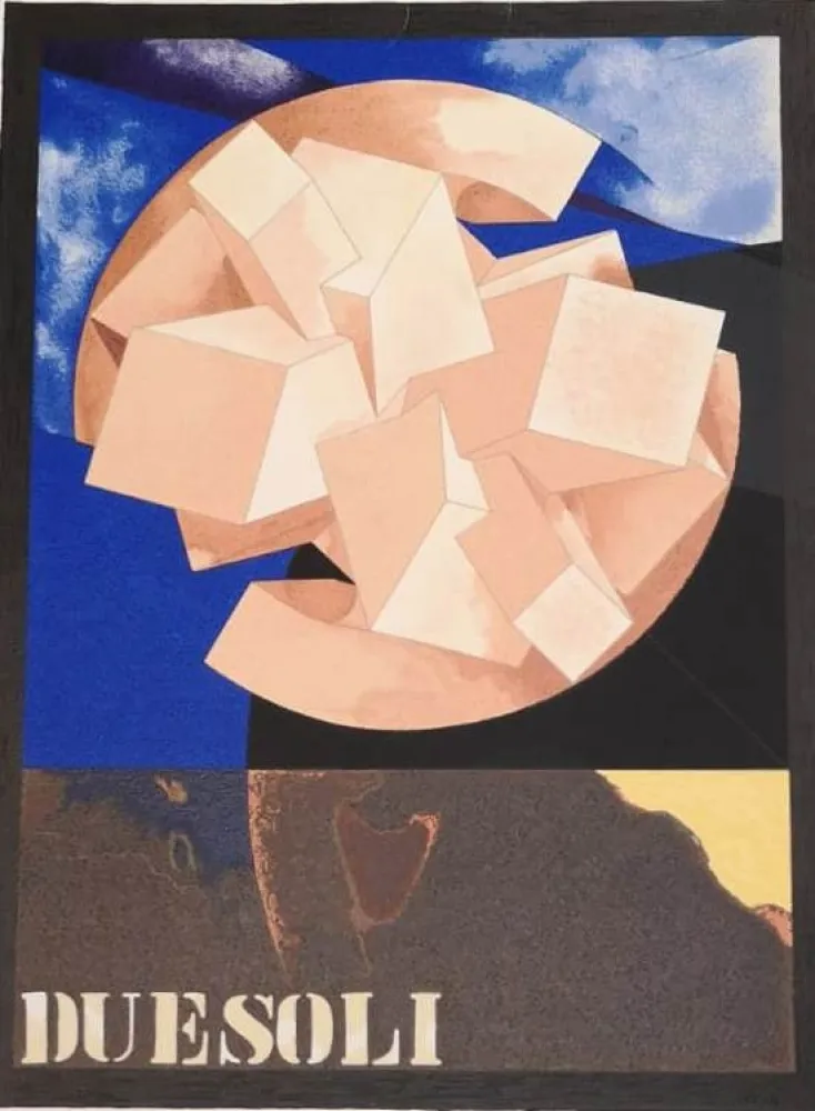 Lithografie Pomodoro - DUE SOLI