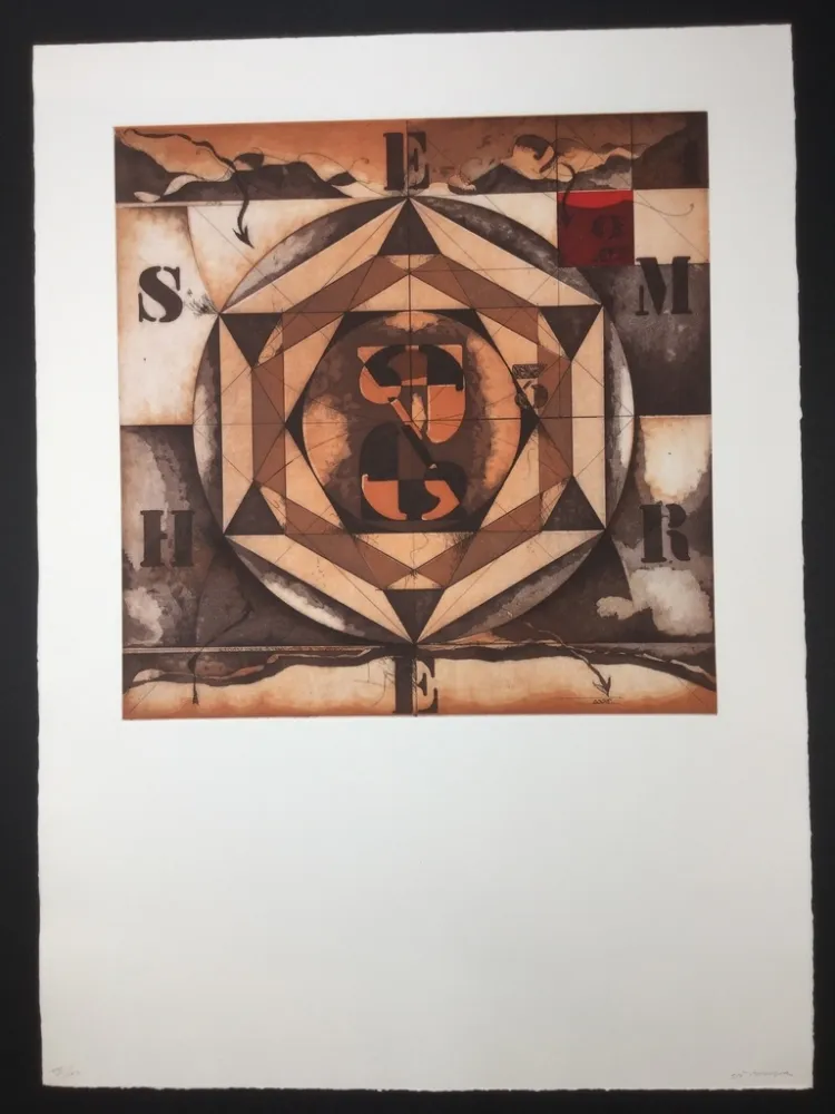 Ets En Aquatint Pomodoro - Numero oltre il visibile