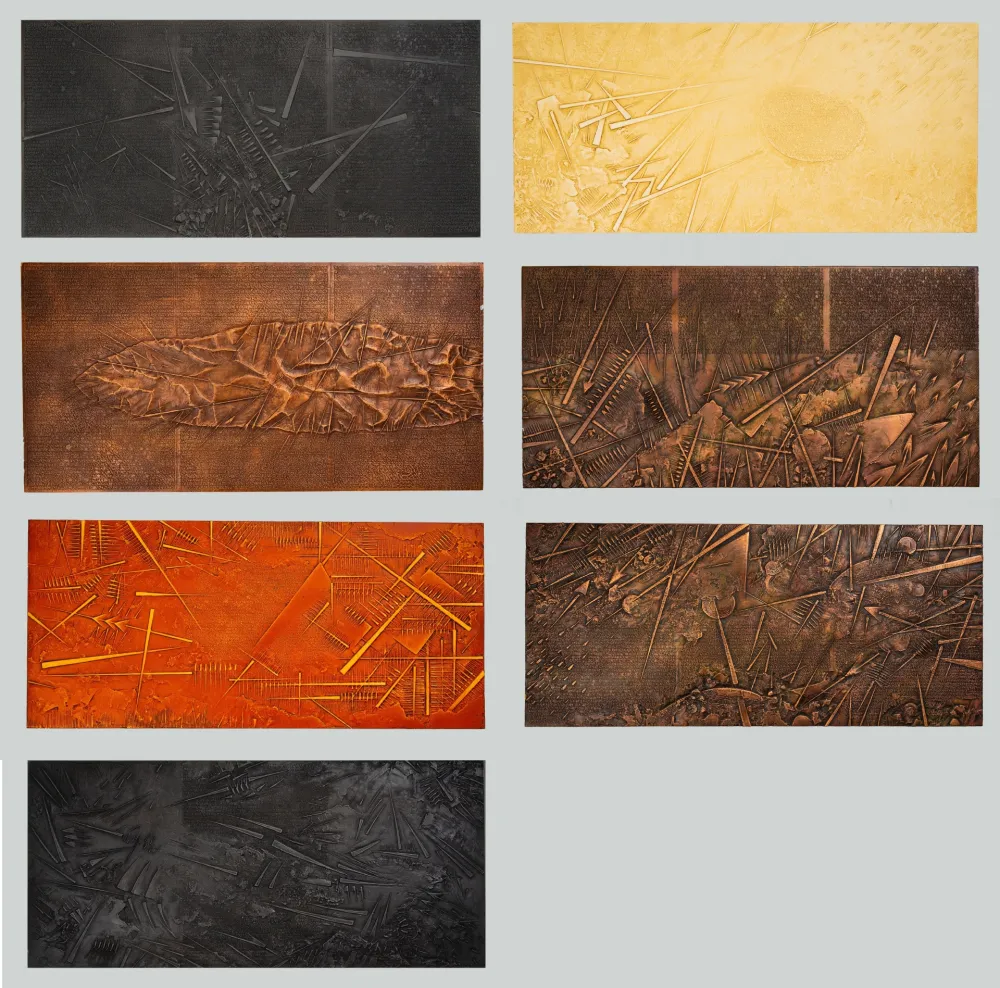 Reliëf Pomodoro - Sette frammenti