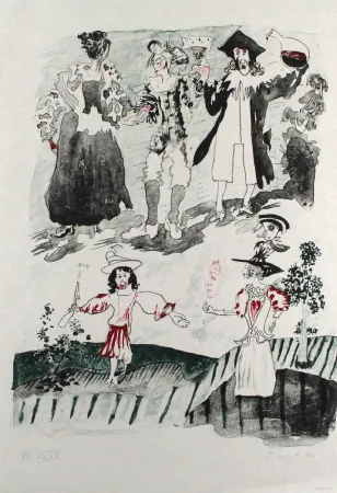 Lithografie Procktor - Northern Lass