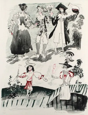 Lithografie Procktor - Northern Lass