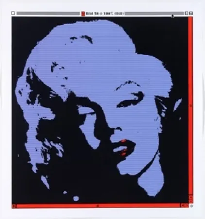 Lithografie Pusenkoff - Marilyn // 30