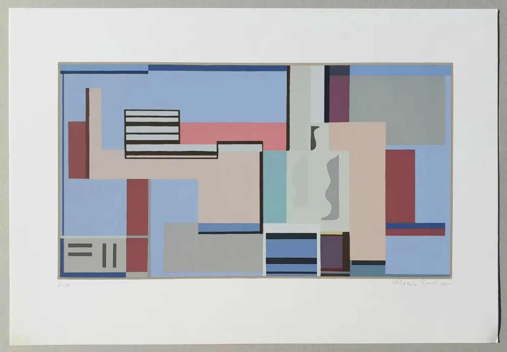 Zeefdruk Radice - Composizione Tav. 1