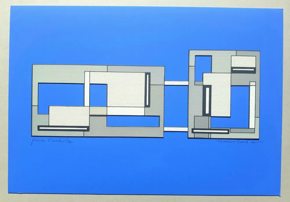Zeefdruk Radice - Composizione Tav. 7