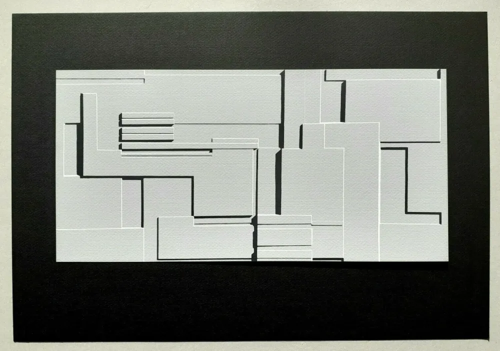 Zeefdruk Radice - Composizione Tav. 9
