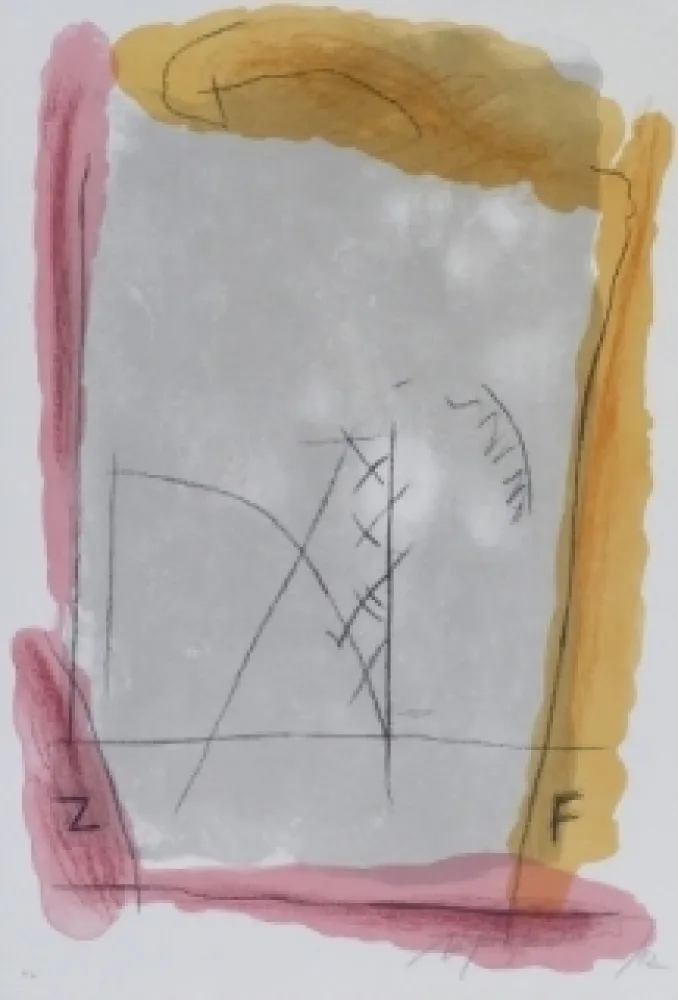 Lithografie Ràfols Casamada - Composition 23