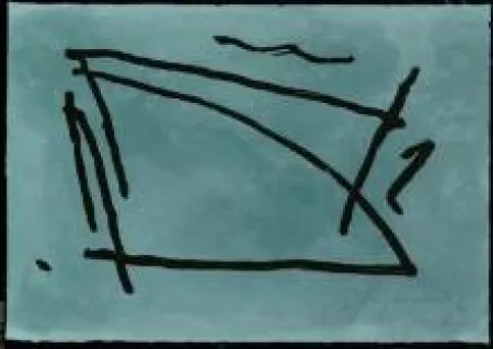 Aquatint Ràfols Casamada - El passeig del poeta / The Poet's Walk