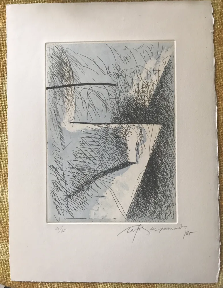 Gravure Ràfols Casamada - Estrats I