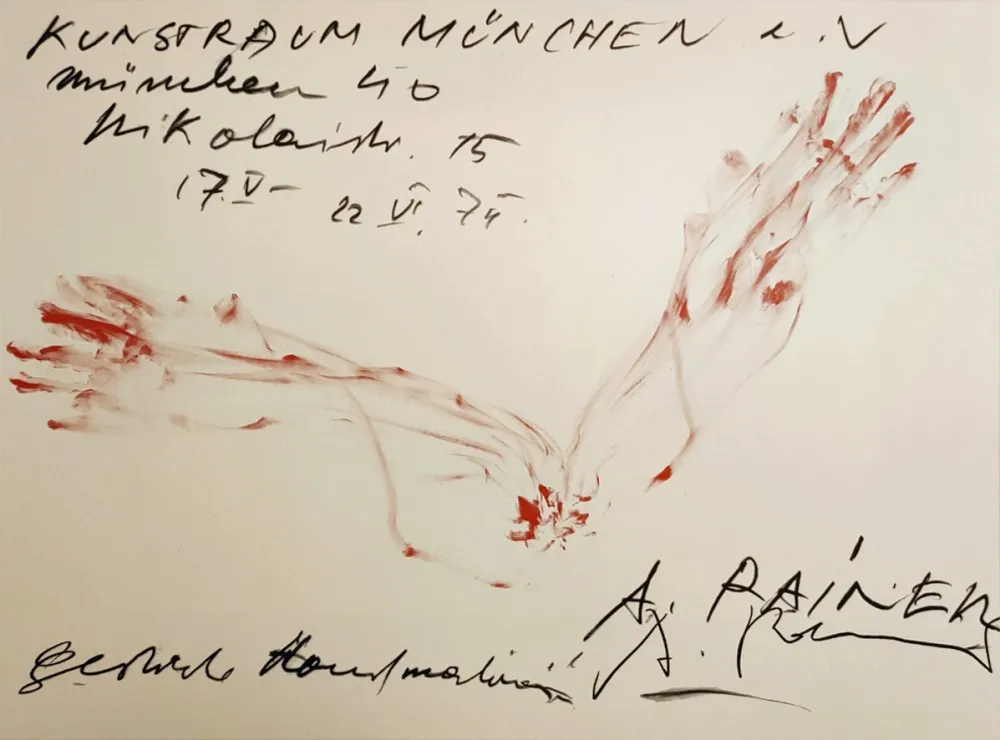 Offset Rainer - Kunstraum München, 1974. 