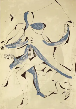 Lithografie Ramis - Ballarins