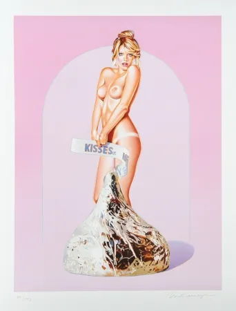 Lithografie Ramos - Miss Kiss