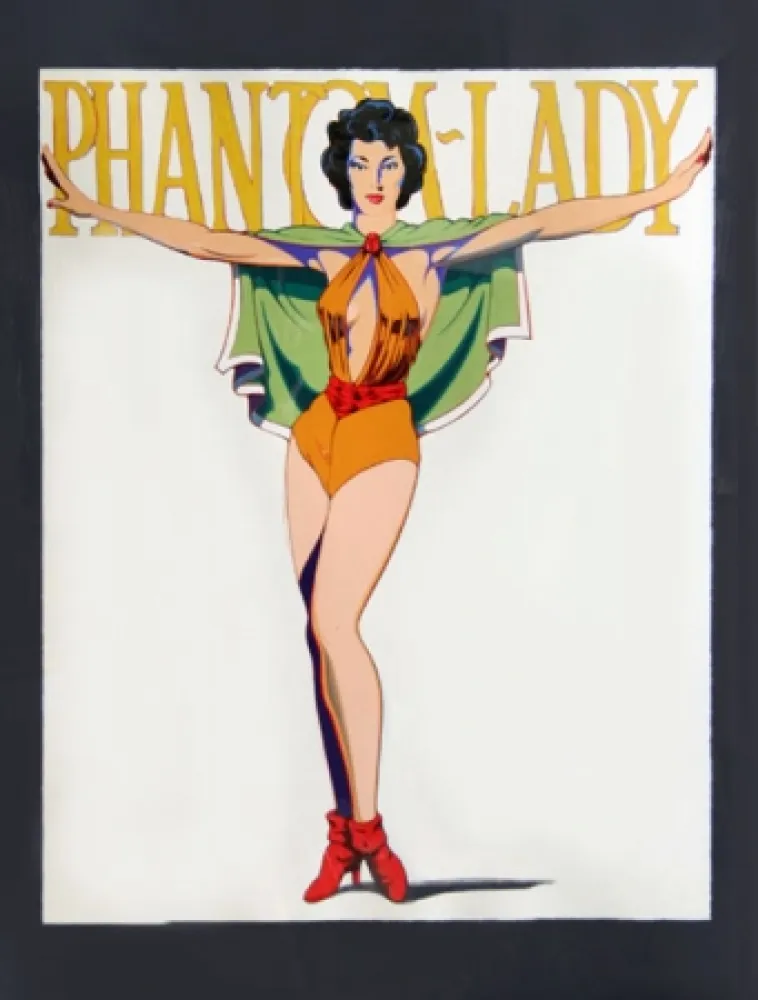 Zeefdruk Ramos - Phantom Lady (Black)